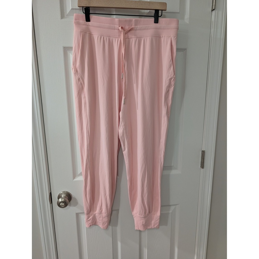 Lululemon, Wmns‎ 12, Ready to Rulu High Rise Full Length Jogger, Dew Pink, Soft
